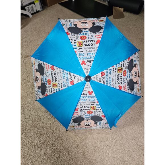 Western Chief Boys Mischievous Mickey Rain Coat and Mickey Mouse Umbrella Sz 5 - Picture 11 of 15